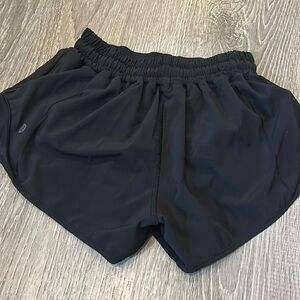 black lulu shorts